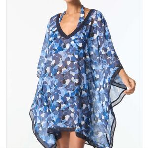 959 NWT MICHAEL Michael Kors Caftan Cover Up - Camo Garden SZ M/L